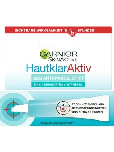 Garnier активный крем от прыщей "SOS", 10 мл