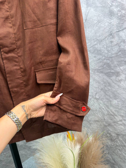 Льняная ветровка Kiton