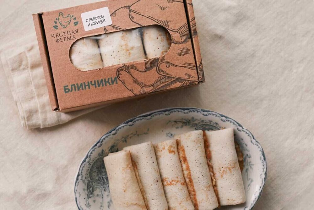 Блинчики с яблоком и корицей Блинчики с яблоком и корицей