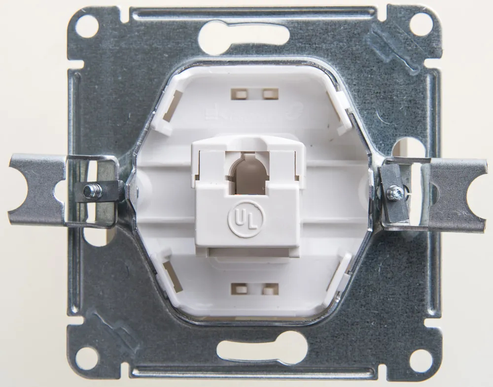 GLOSSA РОЗЕТКА компьютерная RJ45 кат. 5e, механизм, ПЕРЛАМУТР