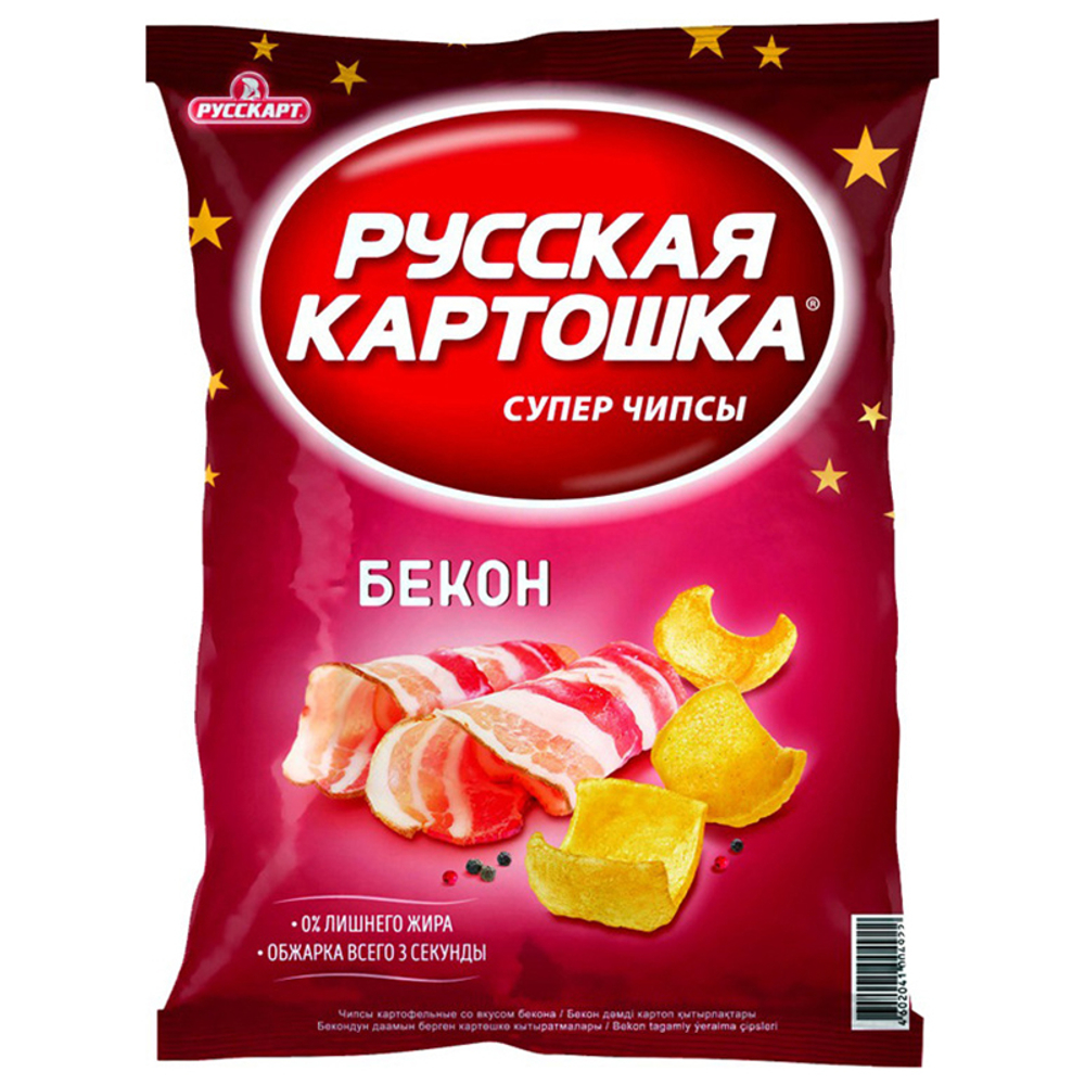 Русская Картошка Бекон 140г (9)