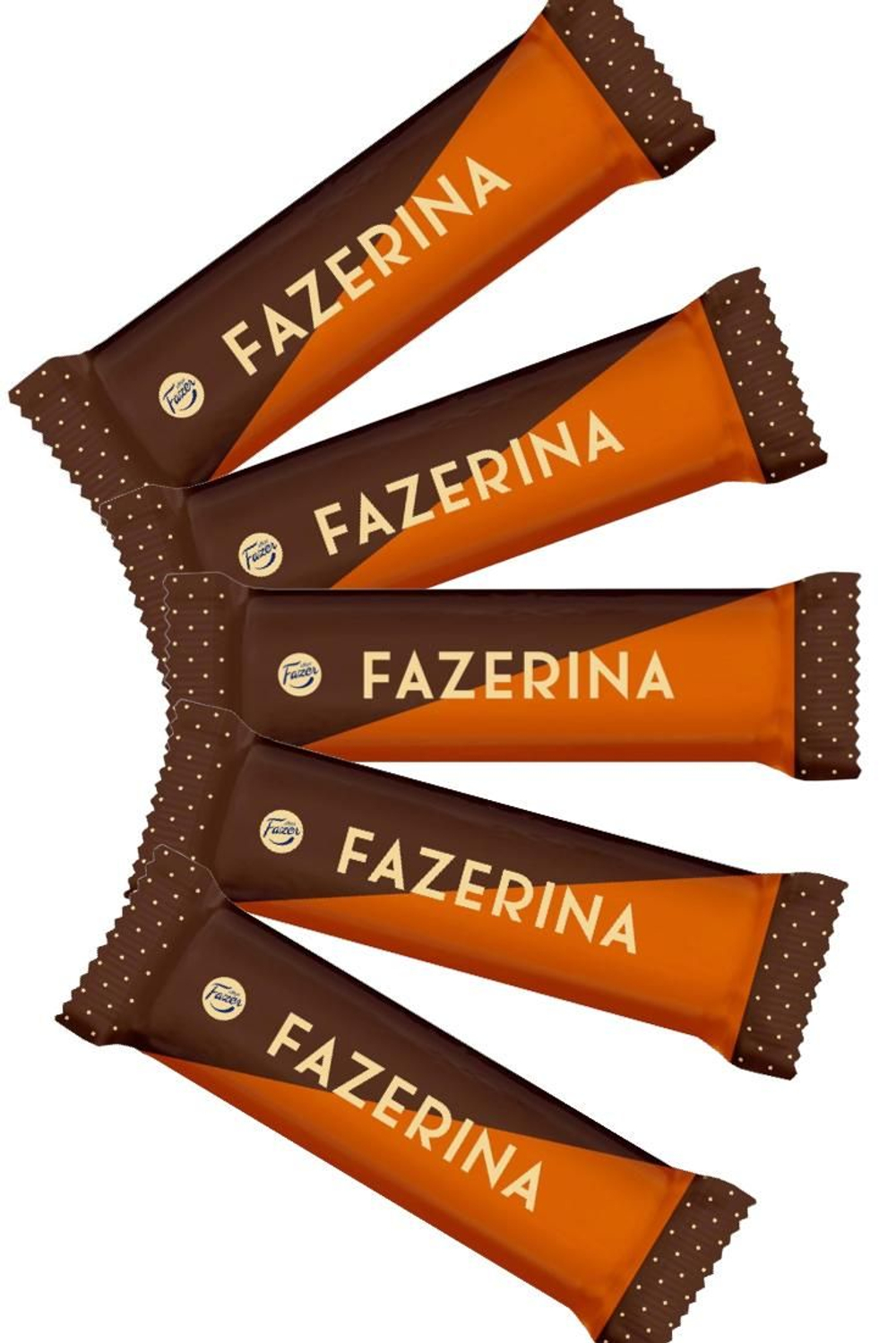 Шоколадный батончик Fazerina Апельсиновый трюфель 37 г - 5шт