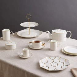 Wedgwood Сахарница и сливочник Gio Gold EAN 701587194921