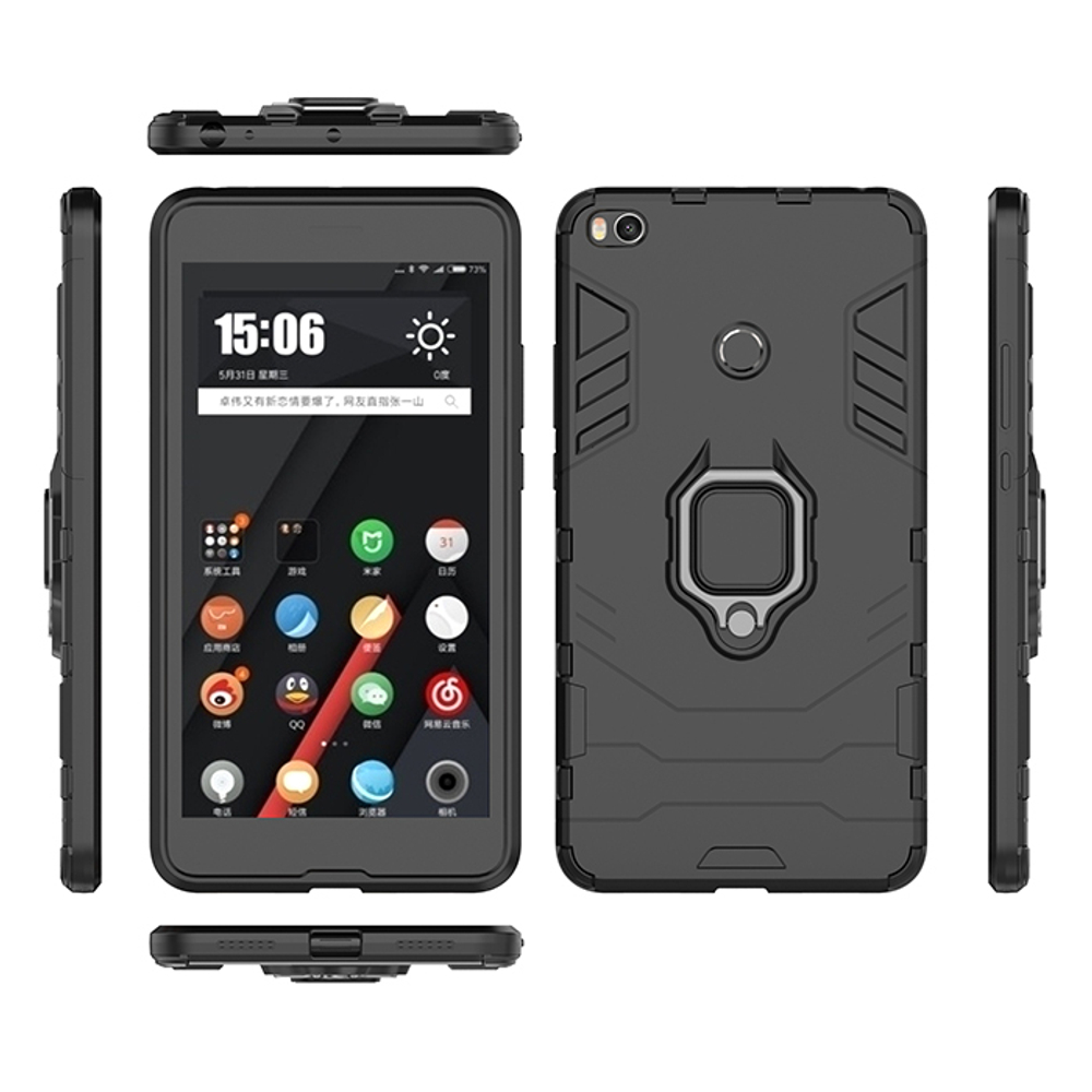 Противоударный чехол с кольцом Panther Case для Xiaomi Mi Max 2