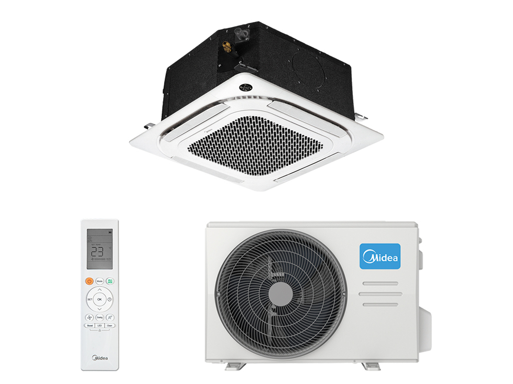 Кассетный кондиционер Midea MCA4U/MO-N8 mca4u-18hrfnx-q(ga)/mox330u-18hfn8-q(ga)/t-mbq4-03awd