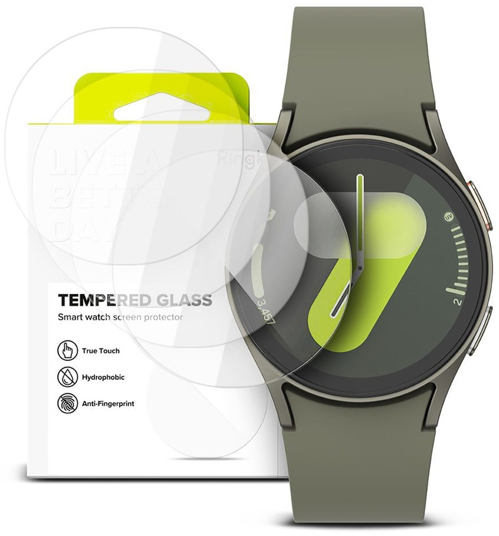 Защитное стекло Ringke Tempered Glass 4 шт. для Samsung Galaxy Watch 4 / 5 / 6 / 7 44 mm Clear