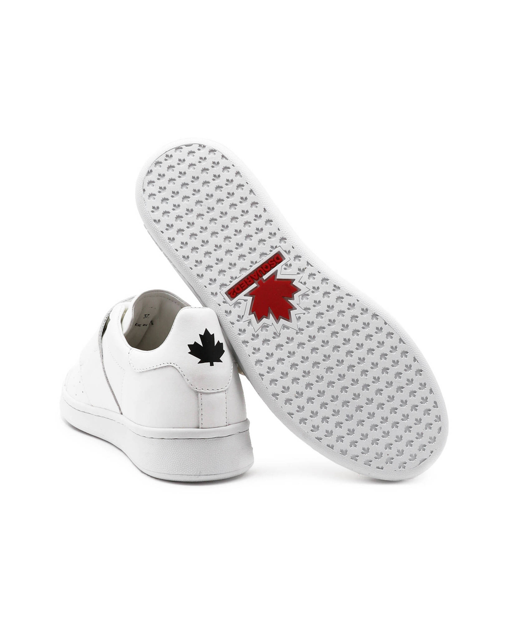 Кожаные кроссовки Dsquared2 - белый(SNW0169 01500001)