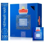 Чай черный в пакетиках Riston "Earl Grey", 100 шт