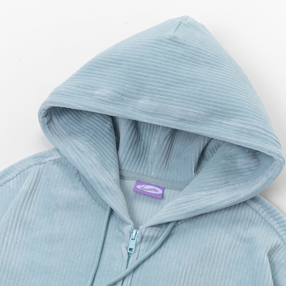 Худи велюровый Ymkashix Puff Zip