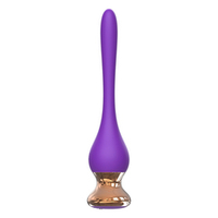 Фиолетовый клиторальный стимулятор 14,5см I-Moon Nipple Vibrator MY-1703 Purple