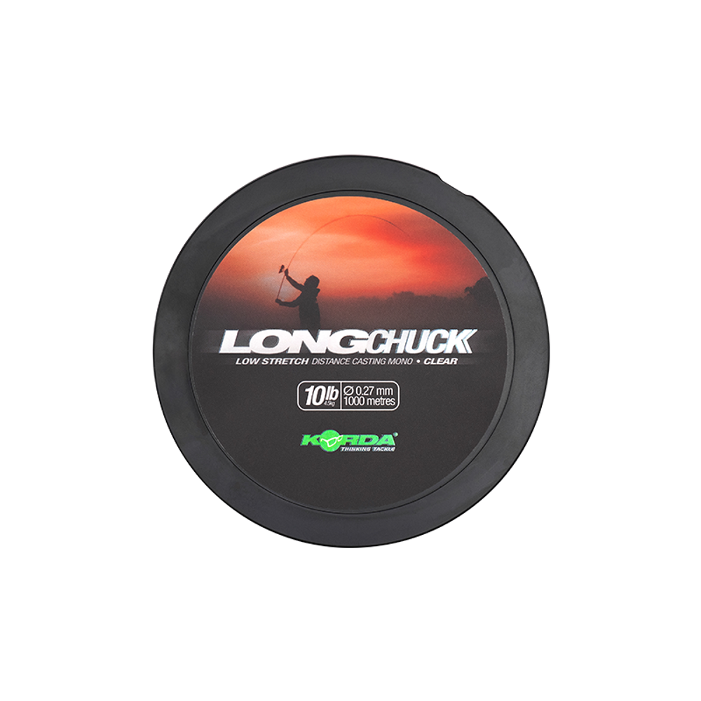KORDA Леска Long Chuck Clear 0.27мм 1000м 10lb