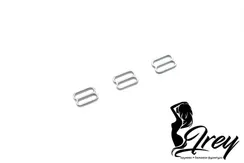 Рамка-регулятор 10 мм, металл, серебро, Китай
