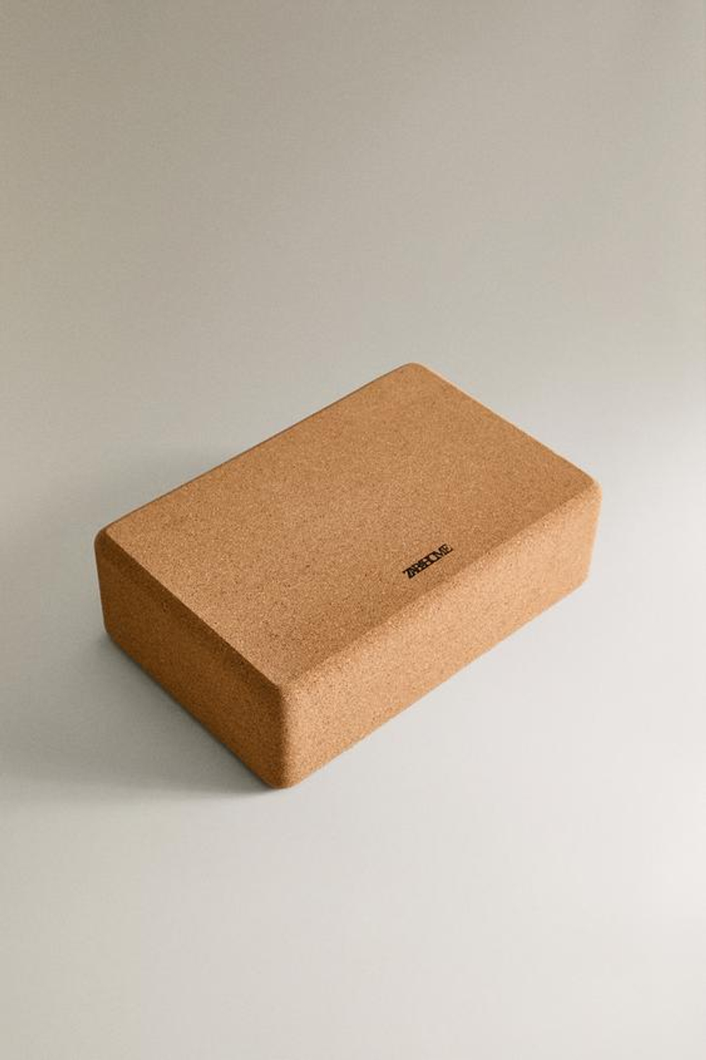 ZARA HOME ПРОБКОВЫЙ БЛОК ДЛЯ ЙОГИ, КОРИЧНЕВЫЙ