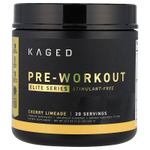 Kaged, Elite Series, перед тренировкой, без стимуляторов, вишневый лаймад, 650 г (1,43 фунта)