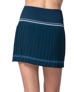 Теннисная юбка Lucky in Love Eyelet You Win Motion Pleated - midnight