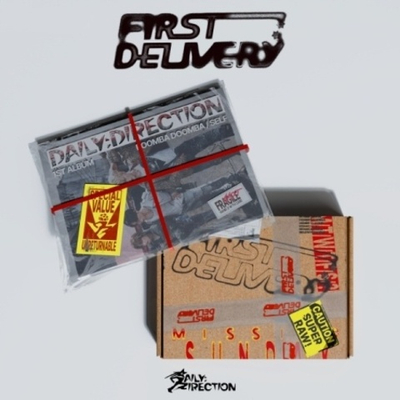 Альбом DAILY:DIRECTION - FIRST:DELIVERY 1st Album 2 Version SET
