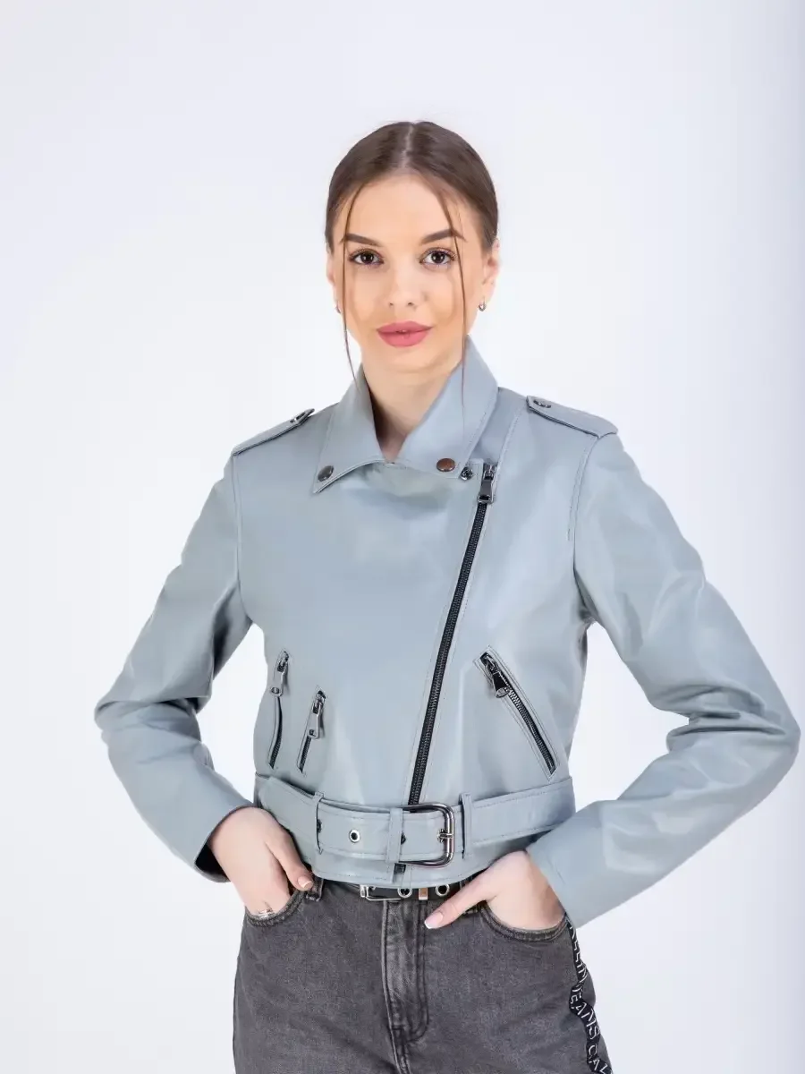 Косуха женская натуральная куртка кожаная Турция