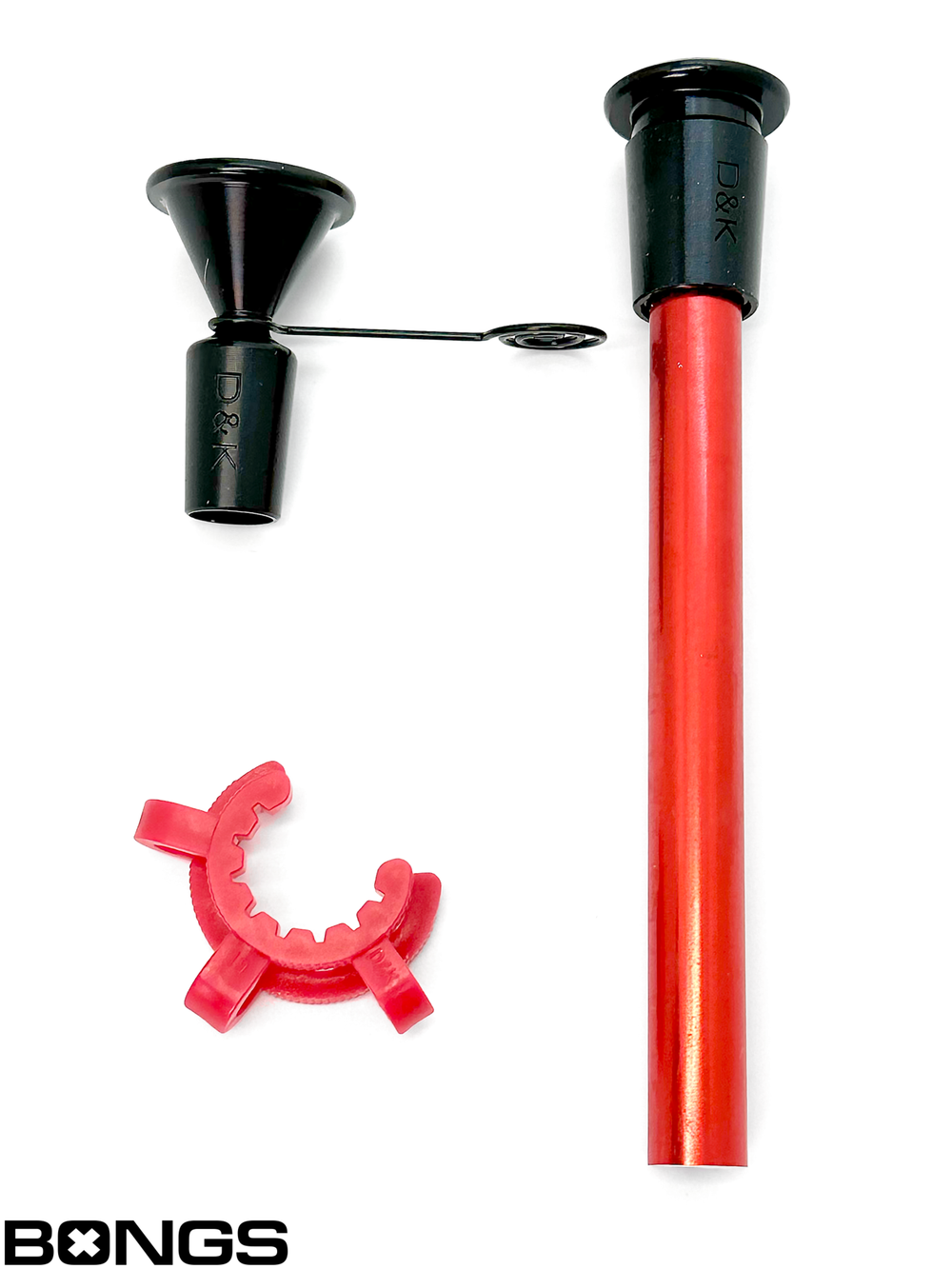 Бонг D&K Rasta Tube Ice 30 СМ