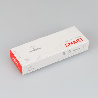 Пульт SMART-R6-DIM (1 зона, 2.4G) (Arlight, IP20 Пластик, 5 лет)