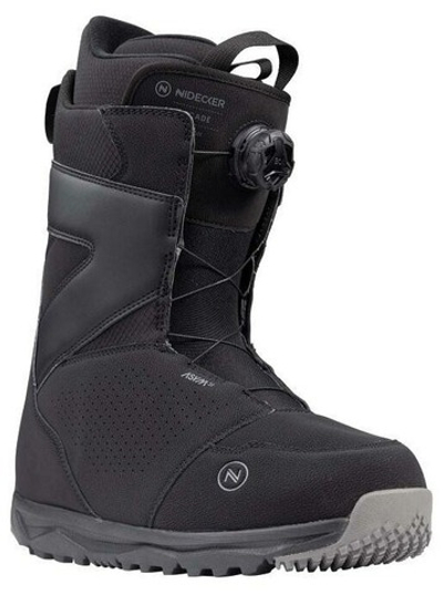 Ботинки для сноуборда NIDECKER 2023-24 Cascade Black (US:11,5)