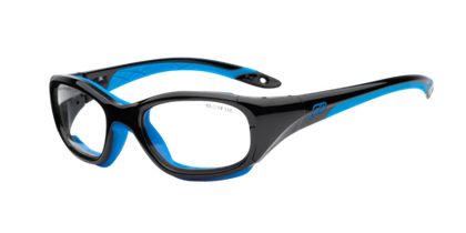 Спортивные очки с диоптриями Rec Specs / Slam XL / Shiny Black Cyan