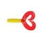 Твистер Helios Credo Double Tail 1,96"/5 см Yellow RT 10шт. (HS-27-038)