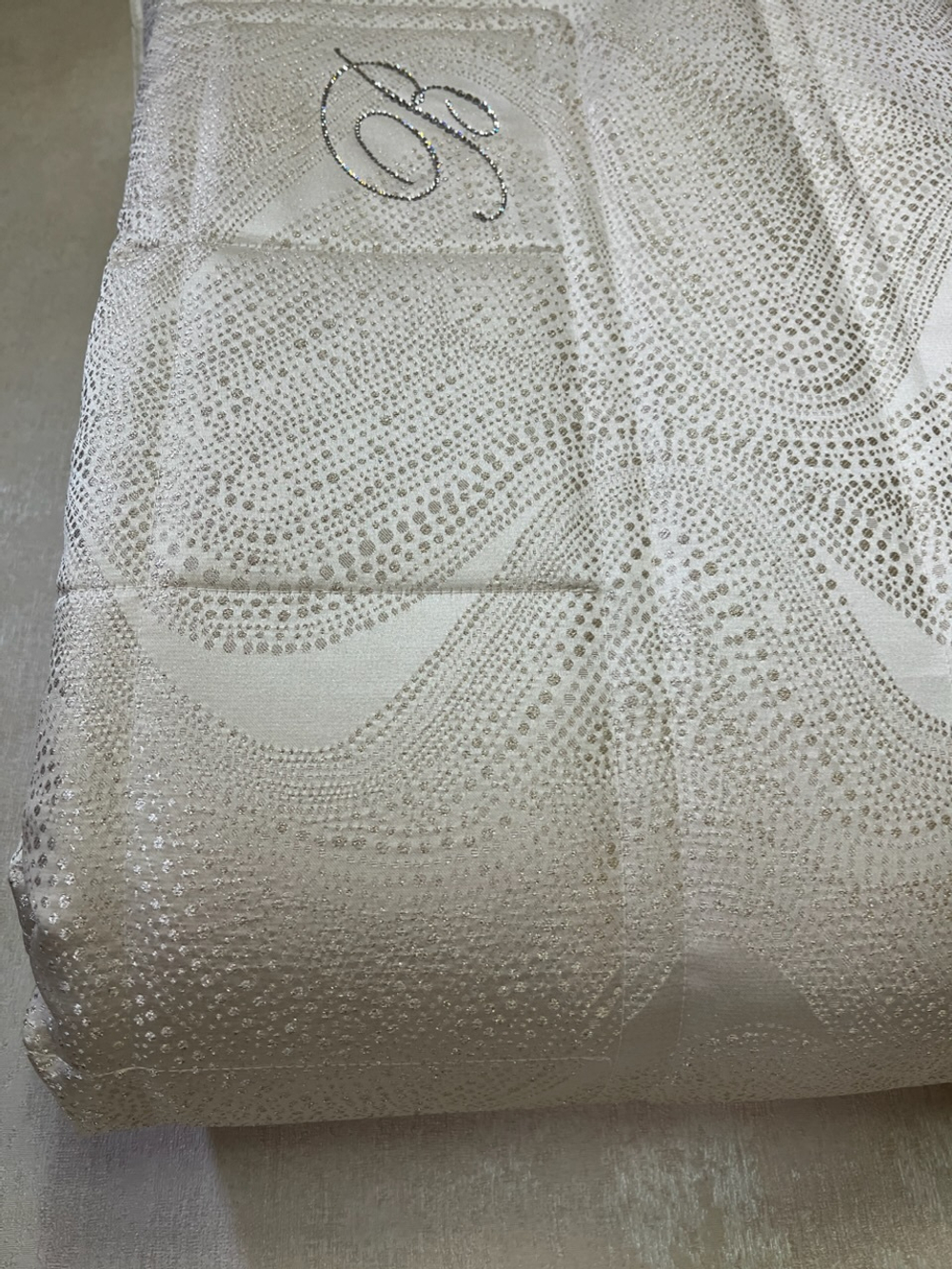 Покрывало 270x270 Blumarine Crystelle avorio