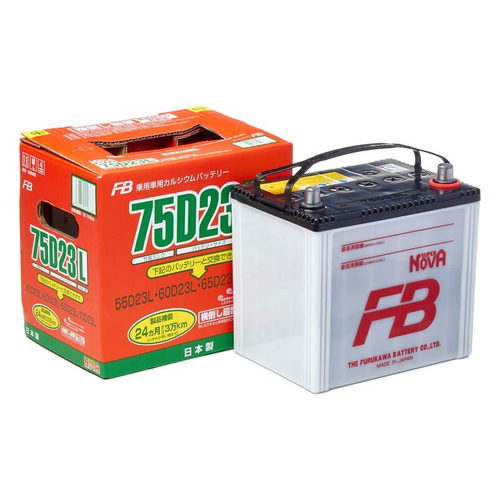 Аккумулятор FB SUPER NOVA 75D23L, 65Ah, 620A, 230x169x227 75D23L