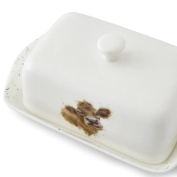 Royal Worcester Wrendale Designs Форма для коровьего масла 18,3x11,5x8см. WN4382-XW