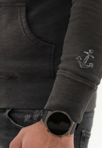 Худи Bowery NYC Fleece Spray Pirate Black