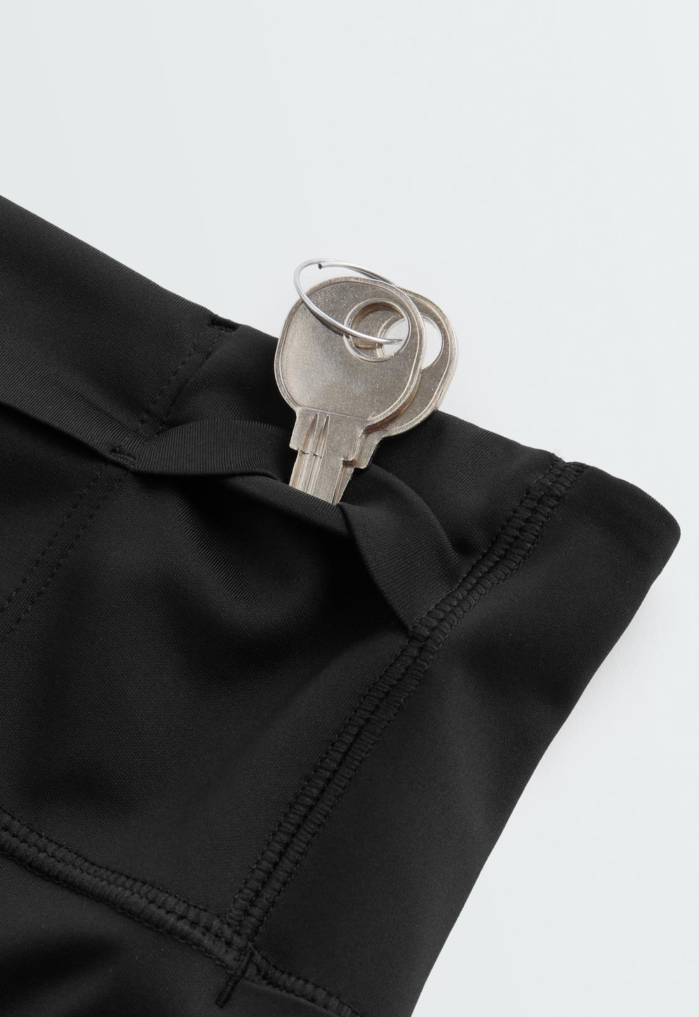 OYSHO Легинсы длиной до щиколотки High rise Rapid Dry, черный