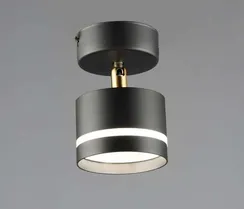 Светильник Rilon 7015/1 BK, 15 Вт, чёрный
