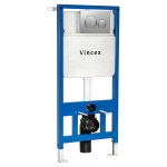 Инсталляция для подвесного унитаза Vincea  VIS-601, 500*1112, цвет сине-белый