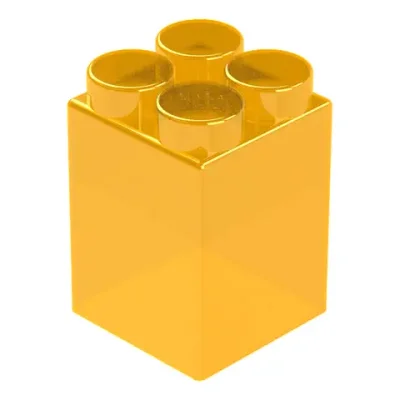 Элемент прозрачный высокий 6x6x10 см для конструктора 5"