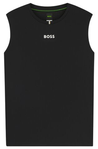 Мужская теннисная футболка BOSS TOC Serve - black