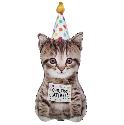 Фигура 30'' HB Котенок в колпаке ВЗ