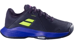 Детские теннисные кроссовки Babolat Propulse Junior 3 All Court - black/dark blue