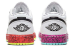 Jordan 1 Low Multi-Color Midsoles White GS