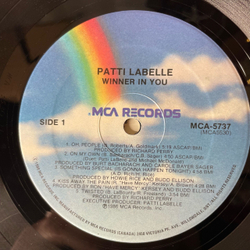 Винтажная виниловая пластинка LP Patti LaBelle Winner In You (США 1986)