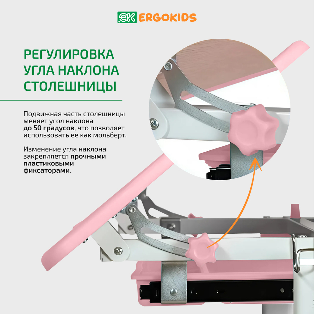 Детский стол и стул Ergokids Foxy BD-20