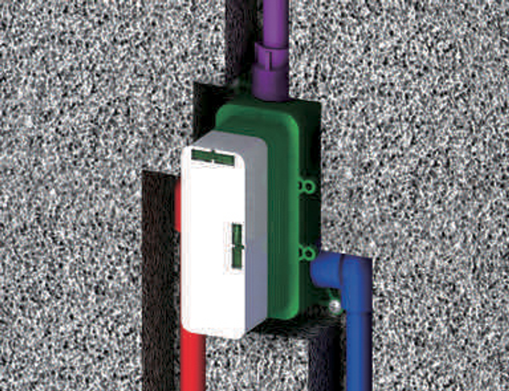 Душевая система встроенная с термостатом Petruma SX-5019/00SM Хром