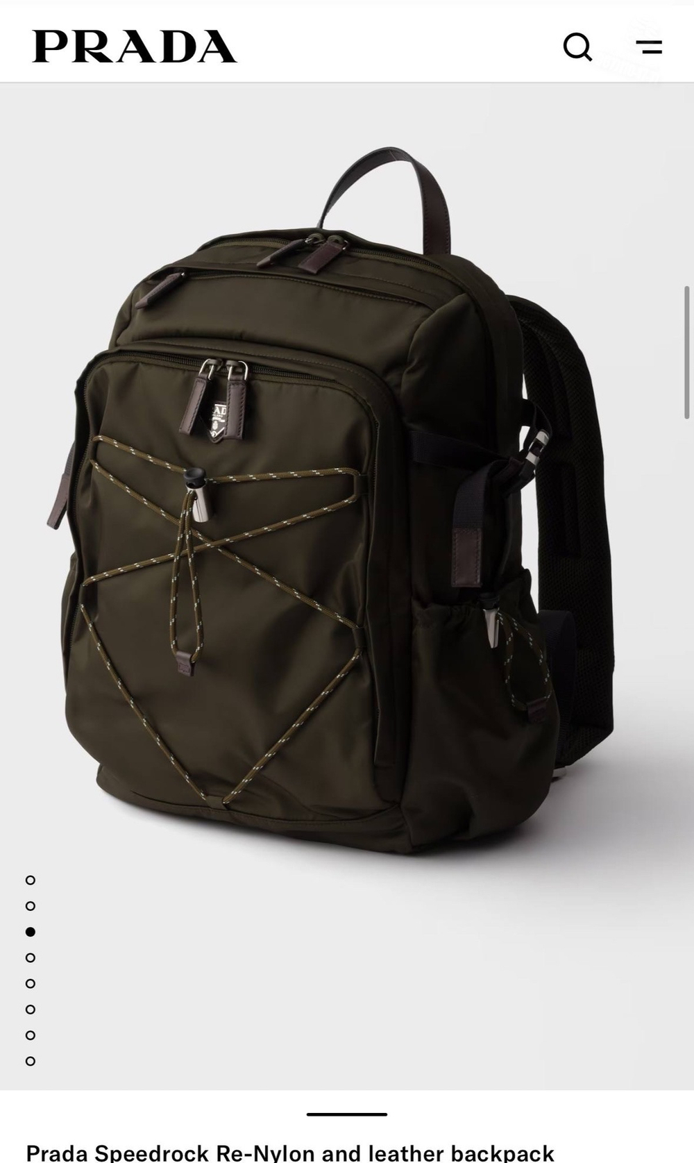 Рюкзак Prada