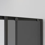 Душевой уголок Niagara Nova 80х80 NG-2822-34BLACK профиль Черный матовый стекло тонированное