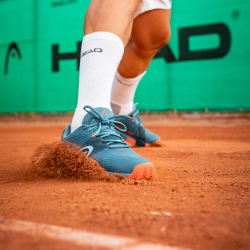 Мужские кроссовки теннисные Head Revolt Pro 4.0 Clay Men - bluestone/orange