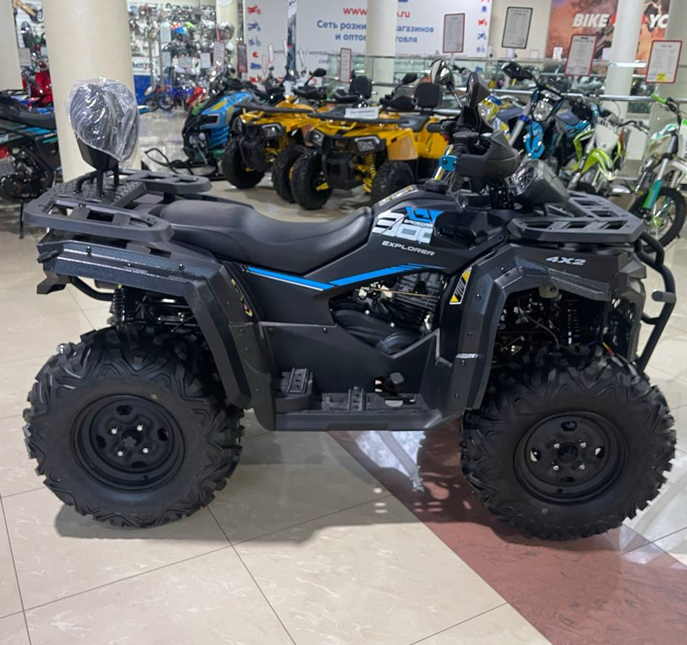 Квадроцикл (комплект для сборки) Explorer 300 4х2 Черный матовый (RR)