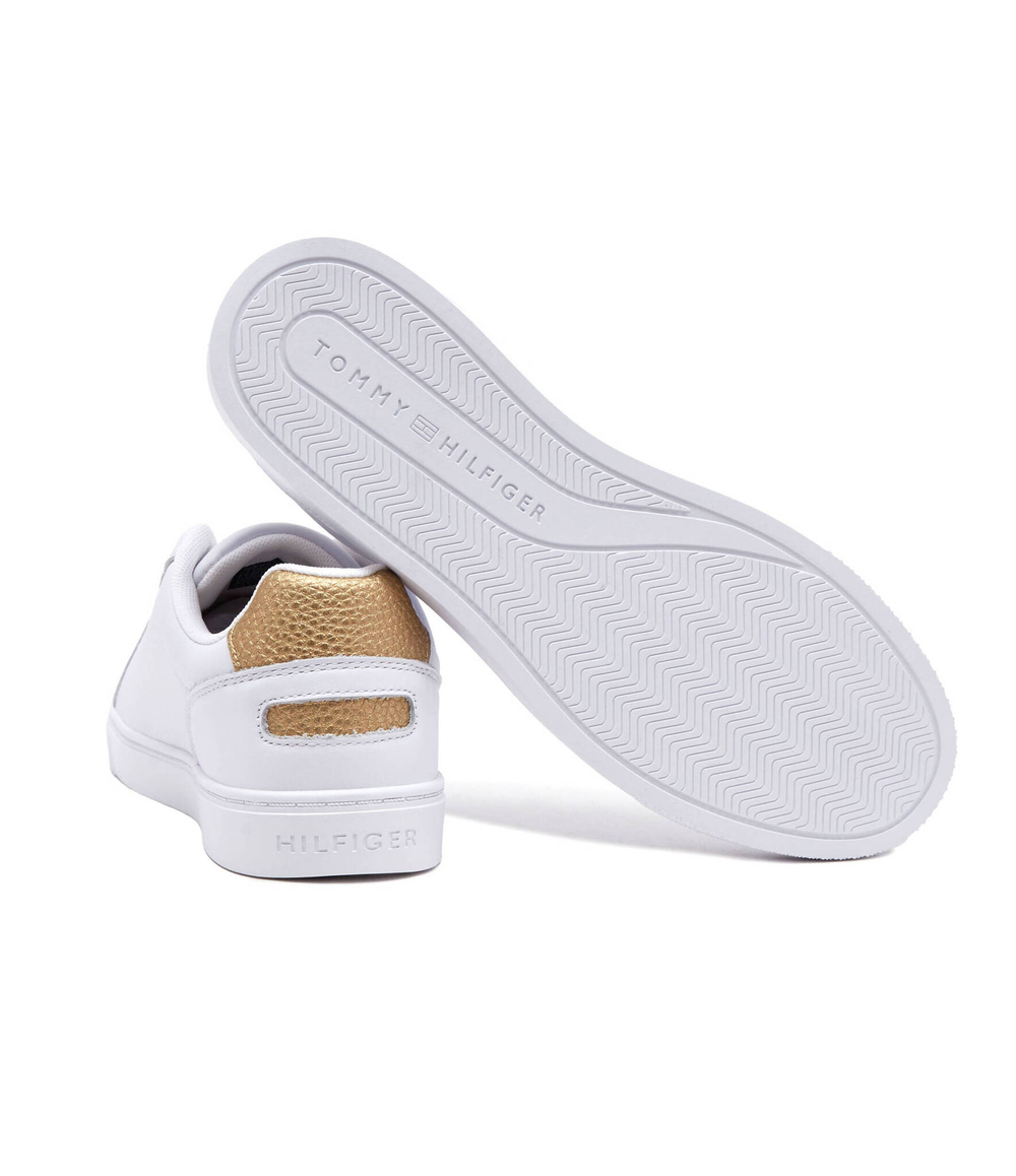 Кожаные кроссовки essential Tommy Hilfiger - белый(FW0FW07908)