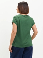 Футболка оверсайз с рукавами крылышками