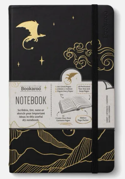 Bloknot \ Блокнот \ Notebook Bookaroo A5 Journal - Dragon