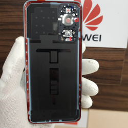 Крышка для Honor 90 - оригинальная задняя стеклянная панель (серебристо-голубого цвета)