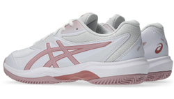 Детские теннисные кроссовки Asics Gel-Game GS Clay/OC — белый/морганит